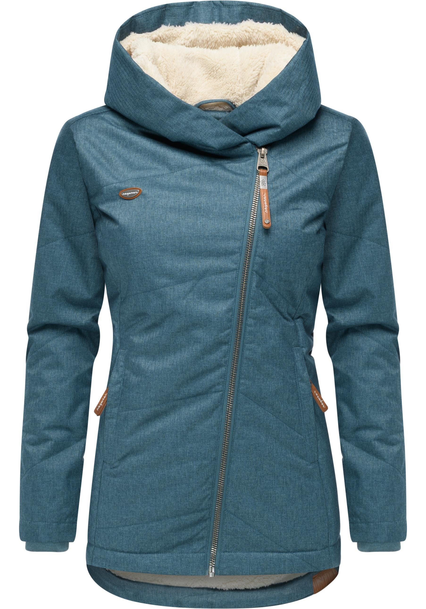 Ragwear Winterjacke Gordon Sportliche wasserdichte Outdoorjacke mit Kapuze