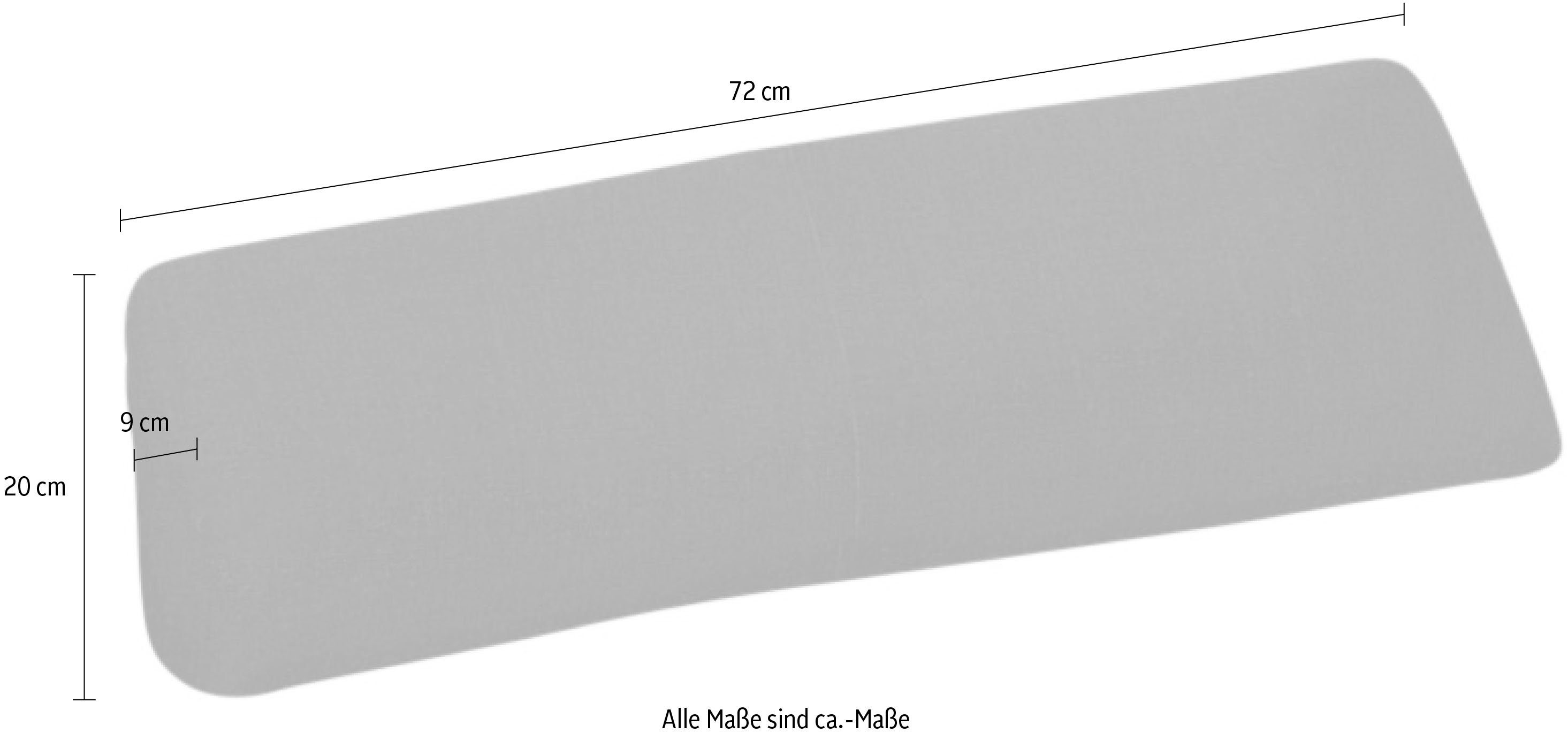 Design Nierenkissen, 2018, W.SCHILLIG Breite 72 cm sherry, Award German Sofakissen