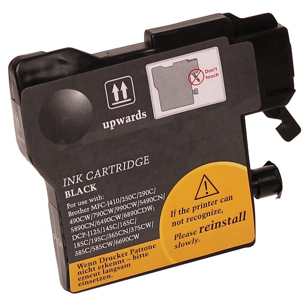 ABC Tintenpatrone (Kompatible Druckerpatrone für Brother LC-985BK LC-985 Schwarz, CP-J140 W DCP-J315 DCP-J515 MFC-J220 MFC-J265 MFC-J410 Series MFC-J415)