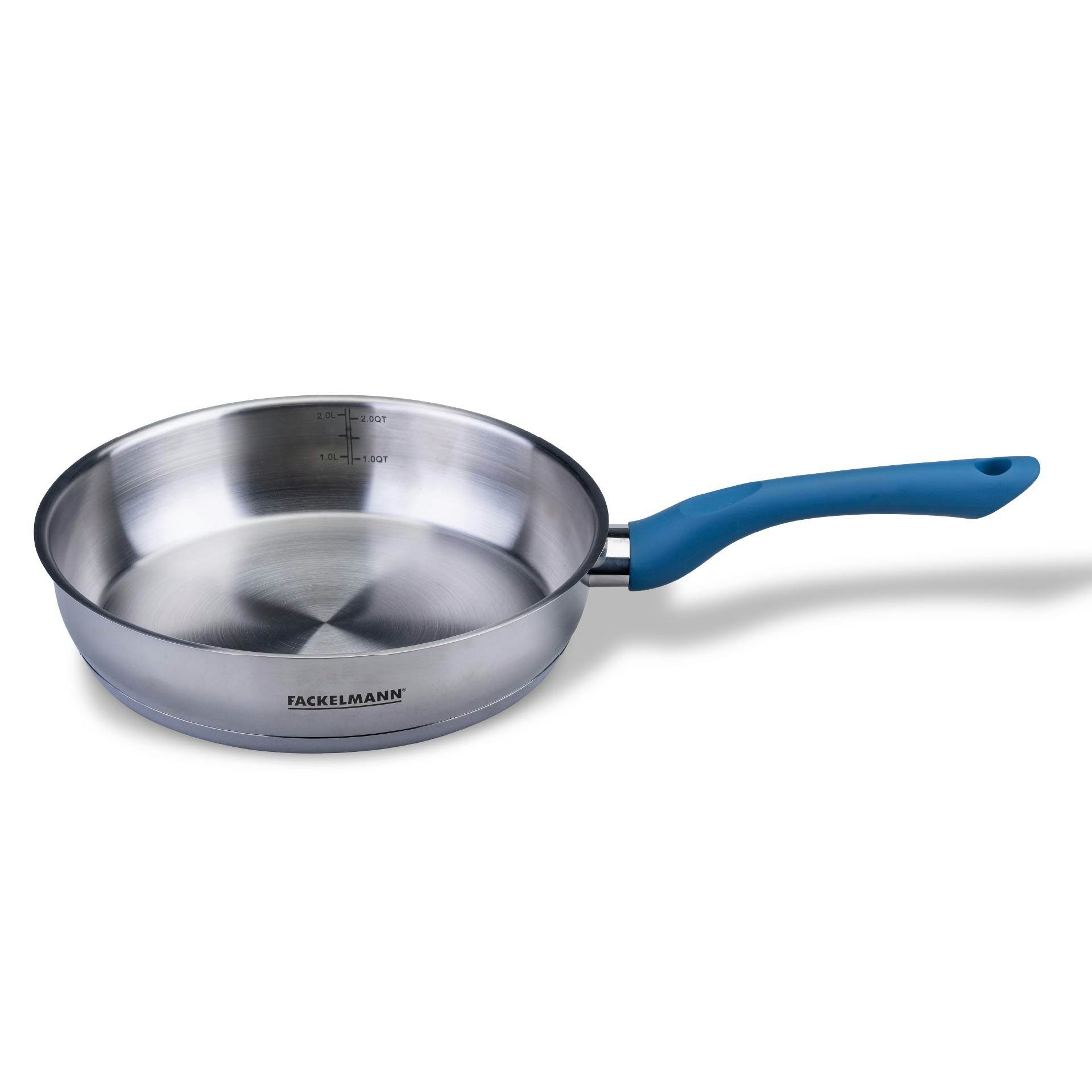 FACKELMANN Bratpfanne Bratpfanne, Edelstahl-Pfanne, Kochgeschirr, Fackelmann Pfanne