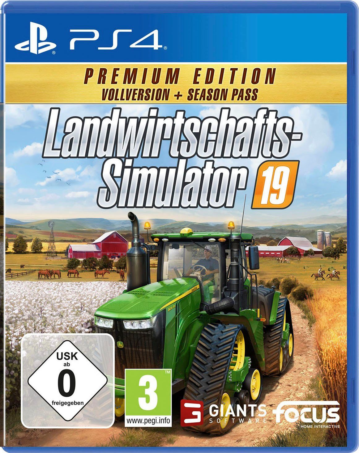 Image of Landwirtschafts-Simulator 19: Premium Edition PlayStation 4