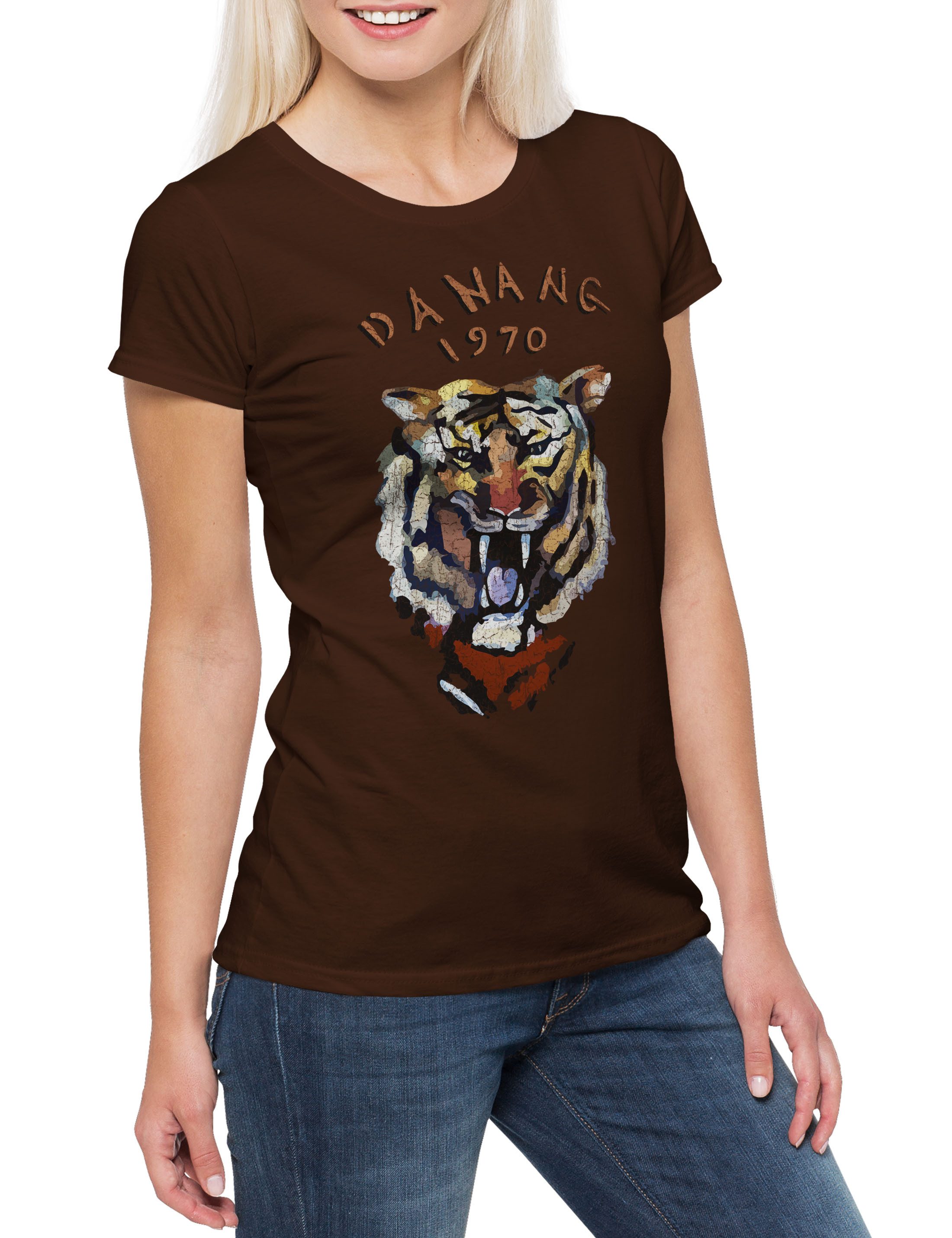 Print-Shirt Murdock Tiger Damen T-Shirt The A Mad B. A. Team Hannibal Baracus Mr.