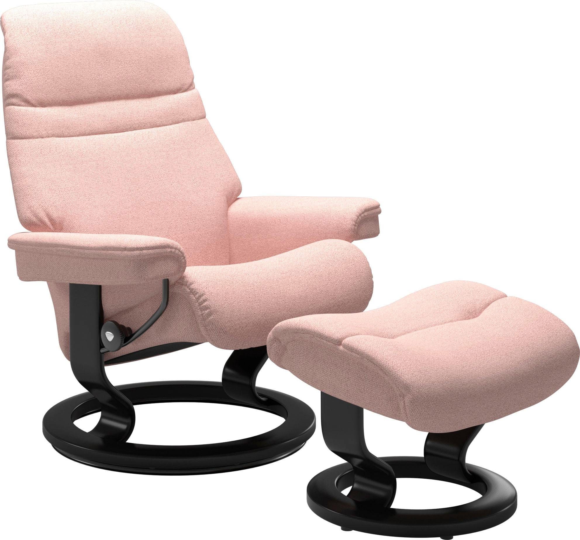 Sunrise, L, Stressless® Classic Base, Relaxsessel mit Größe Schwarz Gestell