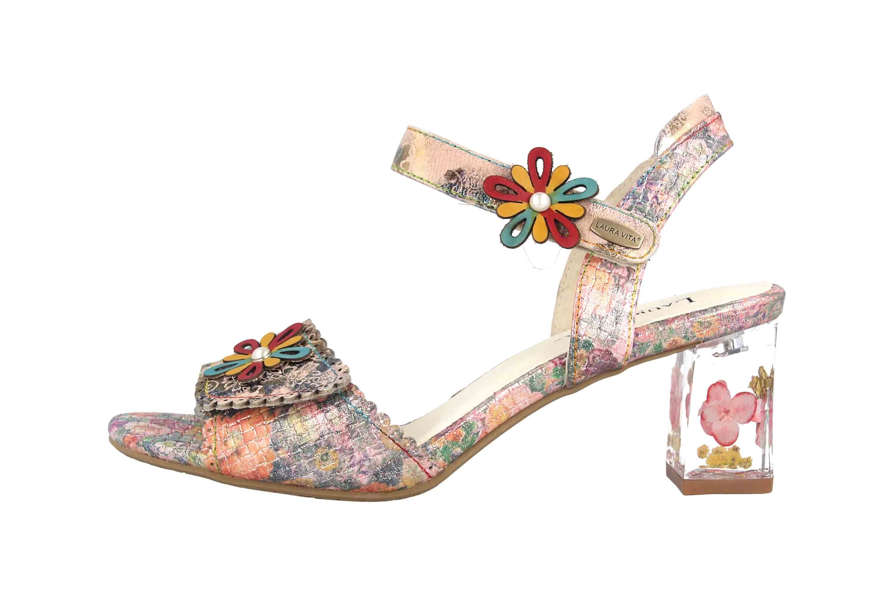 LAURA VITA Lucieo 13 Rose Sandale