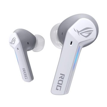 Asus ROG Cetra wireless In-Ear-Kopfhörer (Active Noise Cancelation, Google Assistant, Siri, Samsung Bixby, Amazon Alexa, Bluetooth, Moonlight White, ANC, wasserdicht, weiß, Wireless)