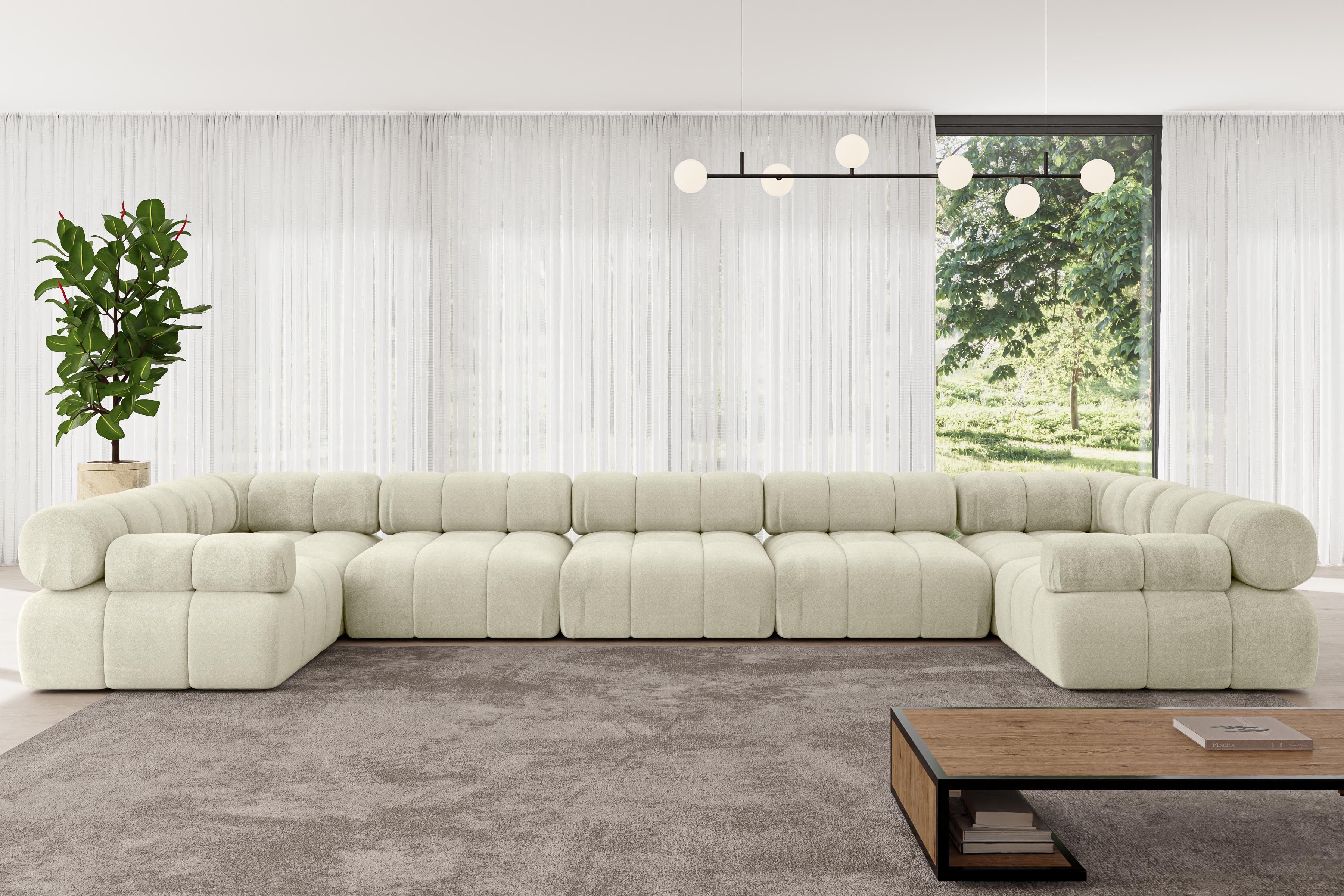 ALTDECOR Wohnlandschaft Birno-U3, Corner Sofa U-Form günstig online kaufen