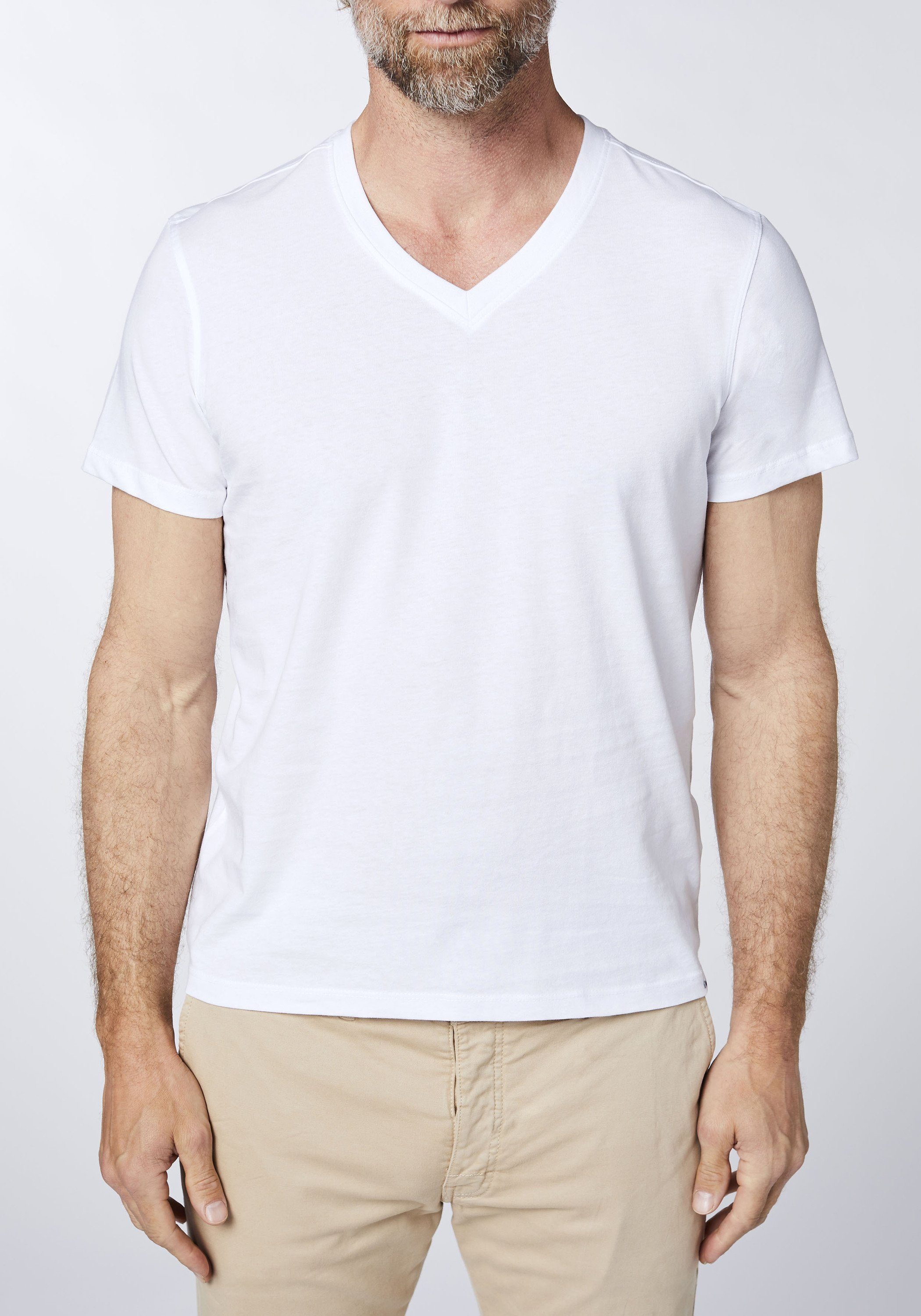 COLORADO Basic White Doppelpack 11-0601 DENIM T-Shirt Bright