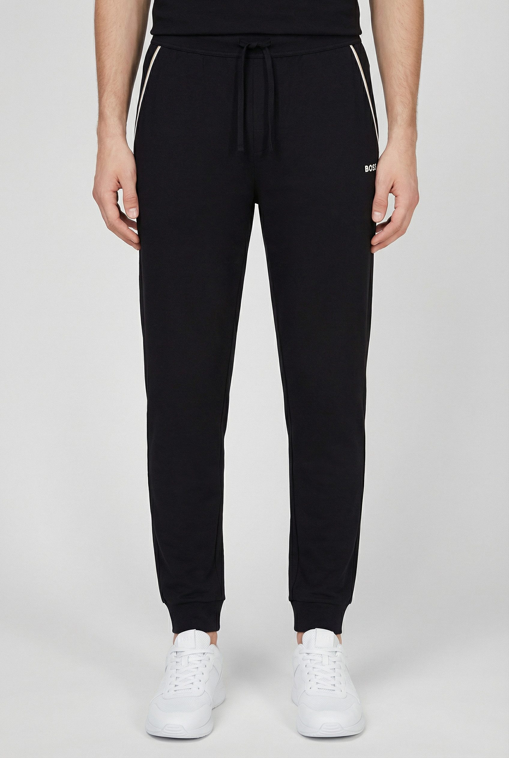 BOSS Pyjamahose Unique bequeme Jogginghose