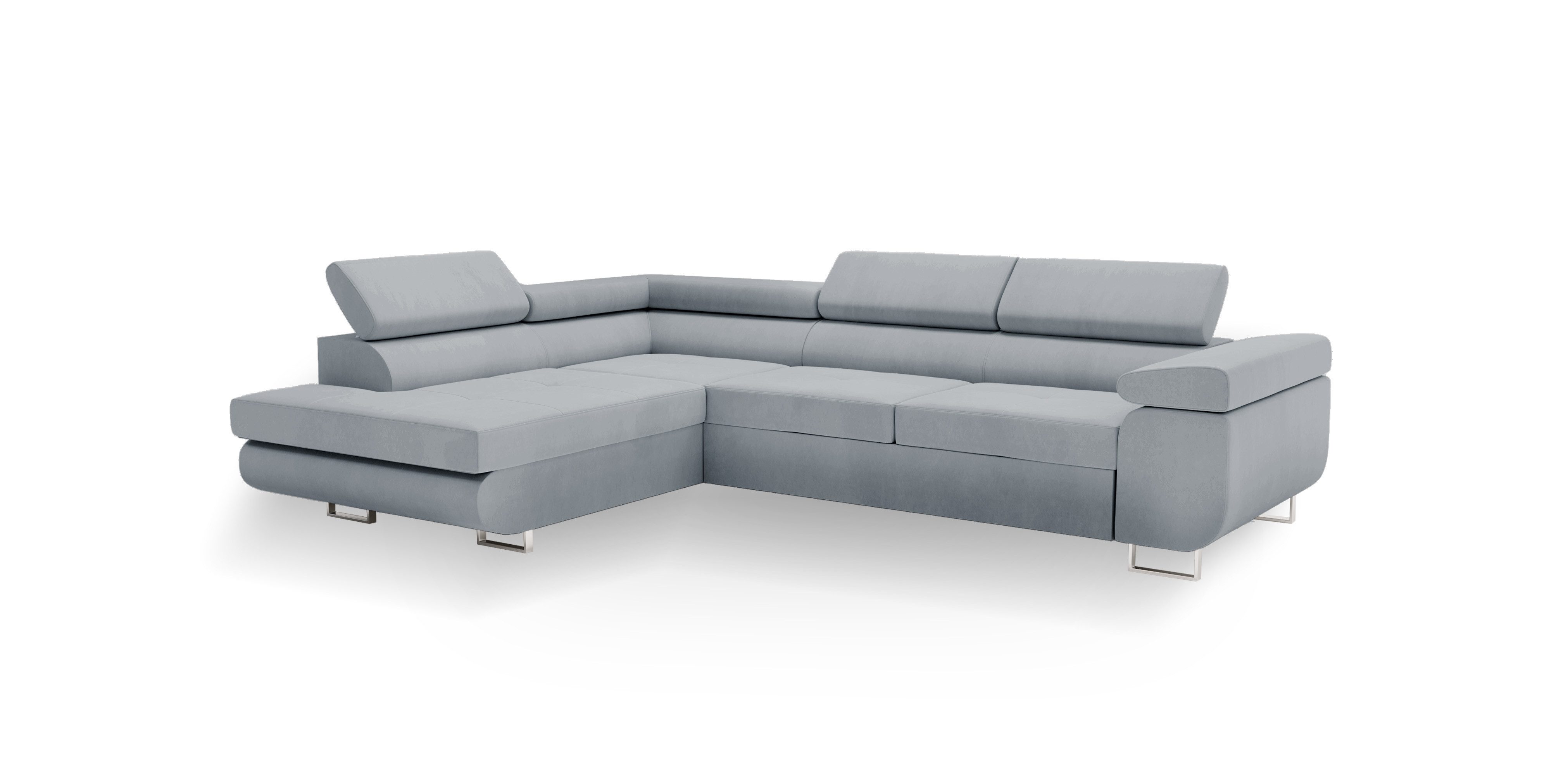 Goldstoff Ecksofa hochwertiges Sofa mit Schlaffunktion, günstig online kaufen