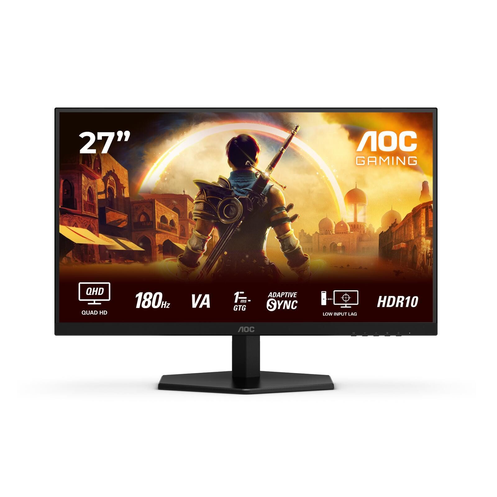 AOC Q27G42XNE Gaming-LED-Monitor (2560 x 1440, 1 ms Reaktionszeit, 180 Hz, Fast VA)