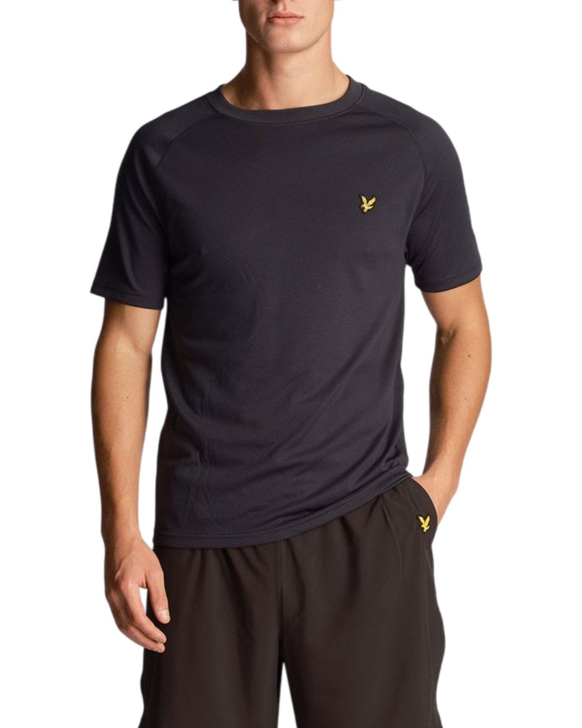 Lyle & Scott T-Shirt Herren Raglan, Elastisch Und Atmungsaktiver Stoff