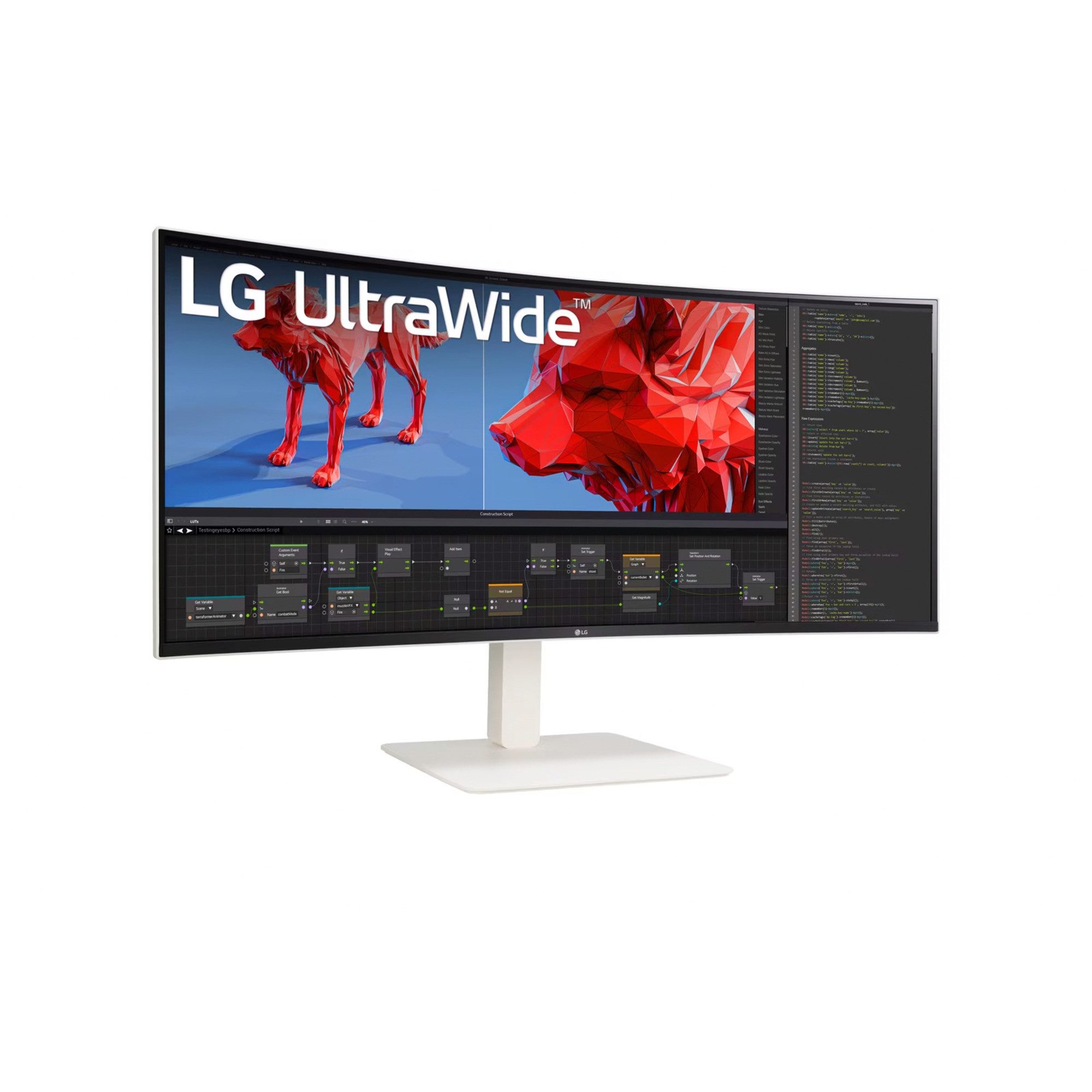 LG 38WR85QC-W, LED-Monitor, (UWQHD+, Nano-IPS, TFT-Monitor