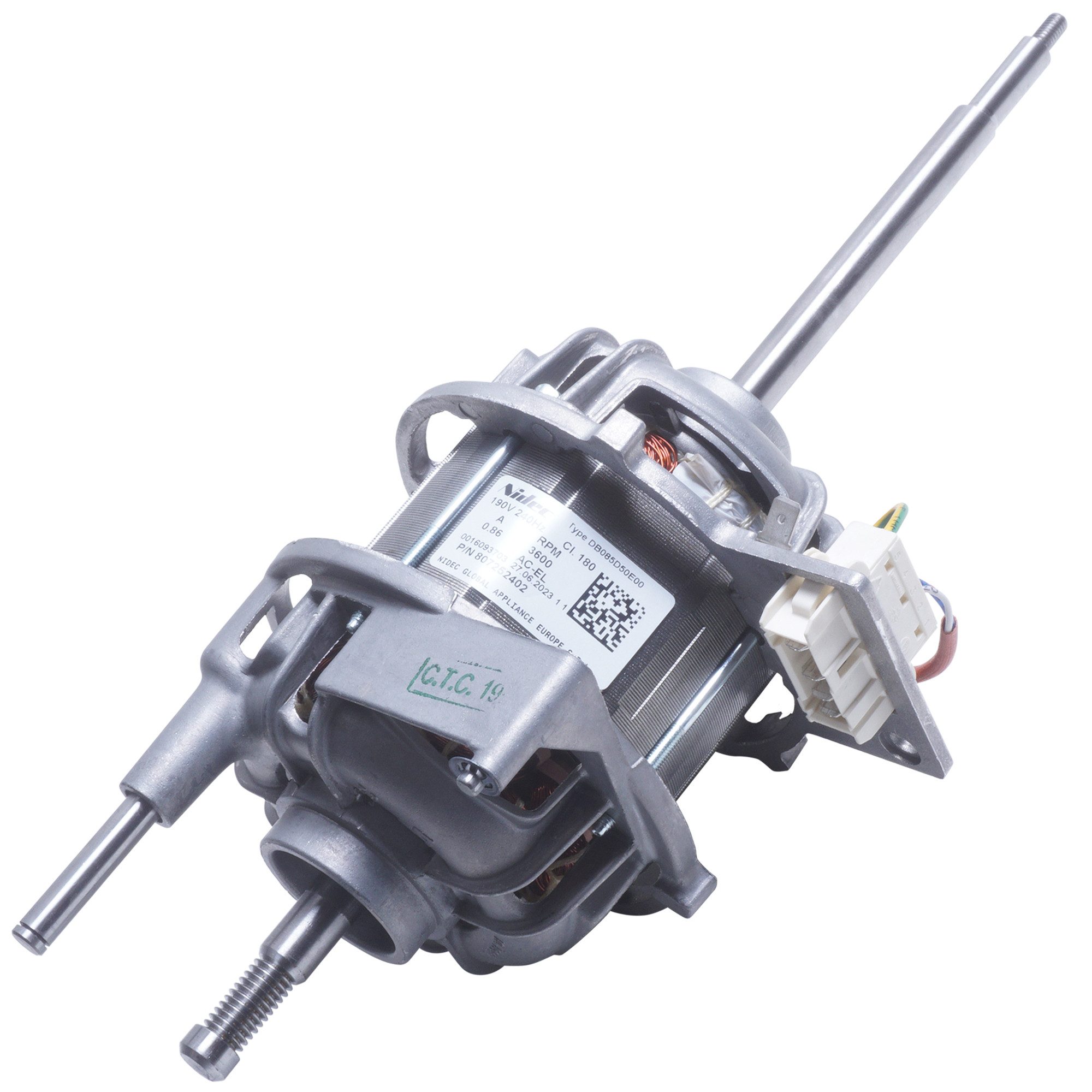 AEG Montagezubehör Motor 807252402/1, Nidec DB085D50E00 Antriebmotor für Wärmepumpentrockner