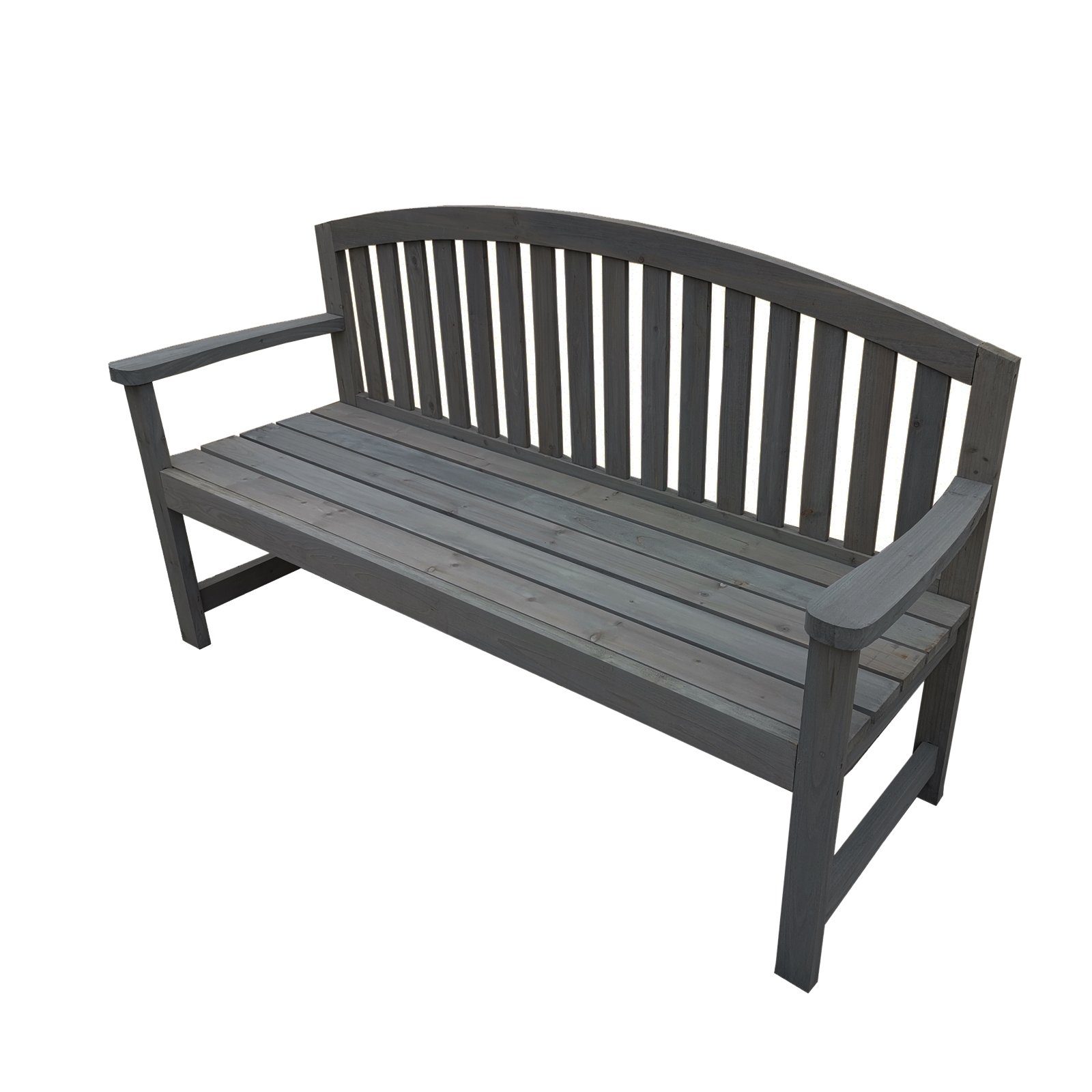 HTI-Living Gartenbank Gartenbank Anthrazit Heidi (Stück, günstig online kaufen