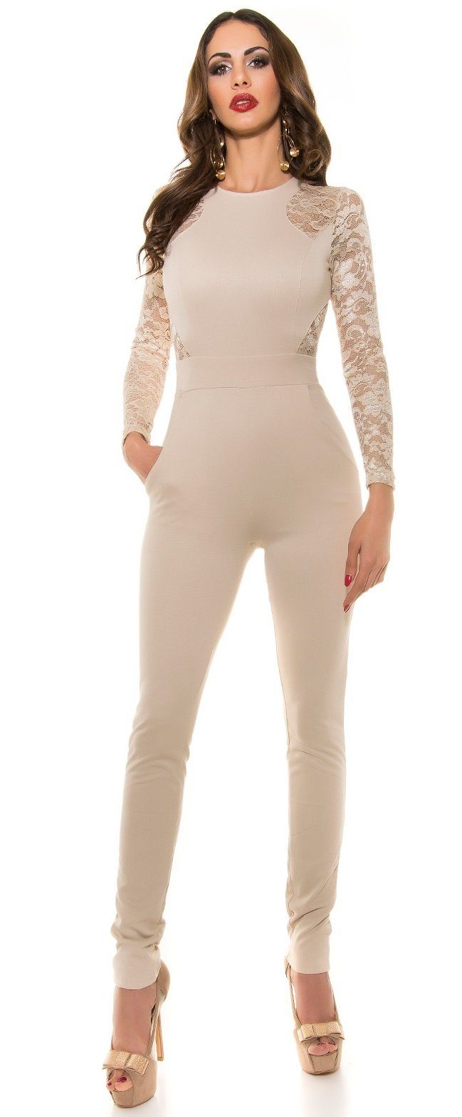 Koucla Overall Spitzenoverall Jumpsuit Spitze günstig online kaufen