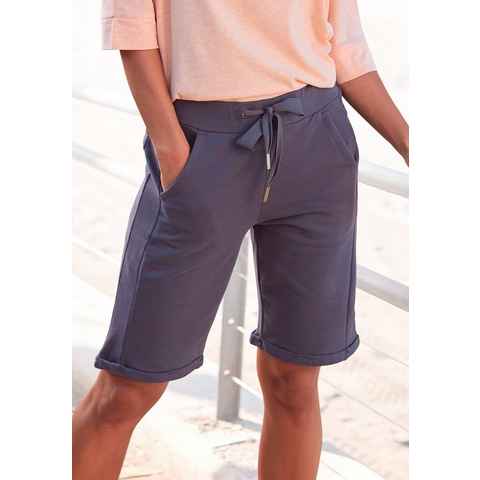 Elbsand Sweatbermudas Brinjana mit Taschen, Shorts, kurze Hose, Jogginghose