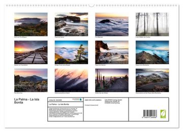 CALVENDO Wandkalender La Palma - La Isla Bonita (Premium, hochwertiger DIN A2 Wandkalender 2023, Kunstdruck in Hochglanz)