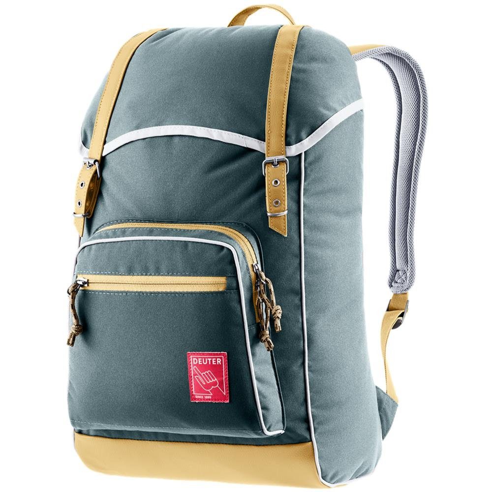 deuter Rucksack Innsbruck, aus recyceltem PET, Laptopfach bis 15 Zoll, 70er Design