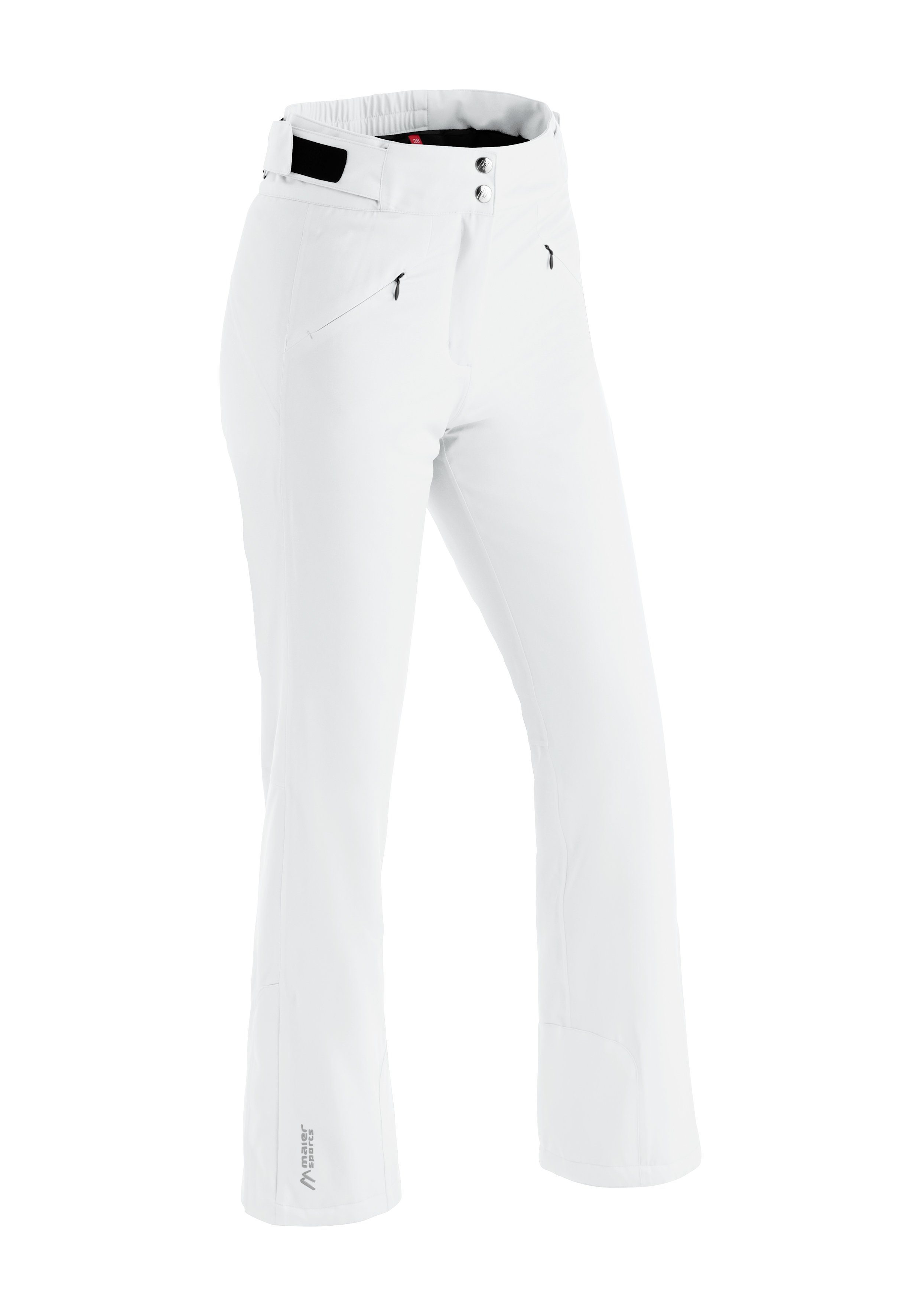 Maier Sports Skihose Allissia slim 2.1 Damen Schneehose, wind- und wasserdicht, 2 RV-Taschen, Slim Fit