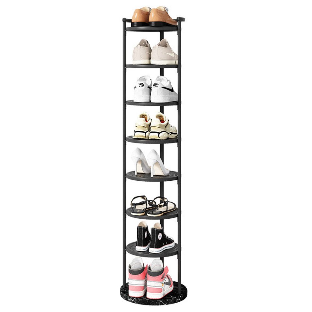 NUODWELL Schuhregal Vertikales Schuhregal, 8-stöckige freistehende günstig online kaufen
