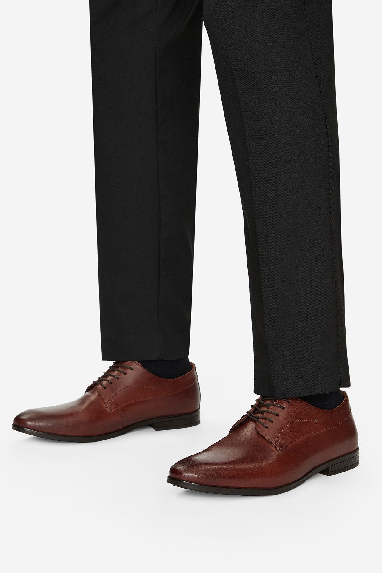 LASOCKI Elegante Herren Halbschuhe aus Leder – Braun Bootsschuh