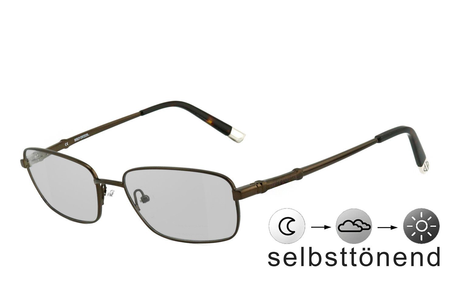 Qualitätsgläser selbsttönende HD0430-53BRN-as Sonnenbrille HARLEY-DAVIDSON HLT®