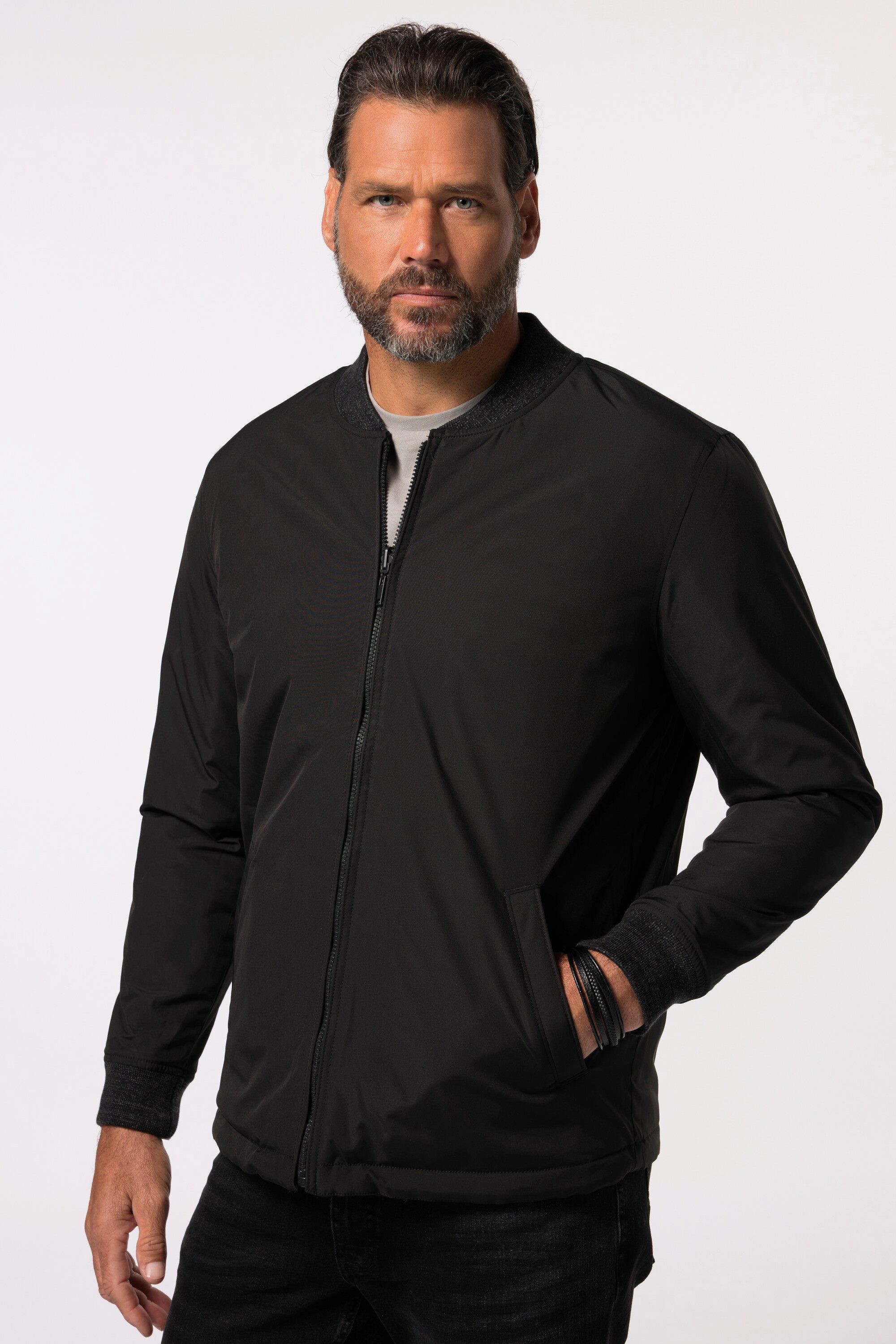 JP1880 Funktionsjacke JP 1880 Wendejacke Collegeblouson Collegekragen