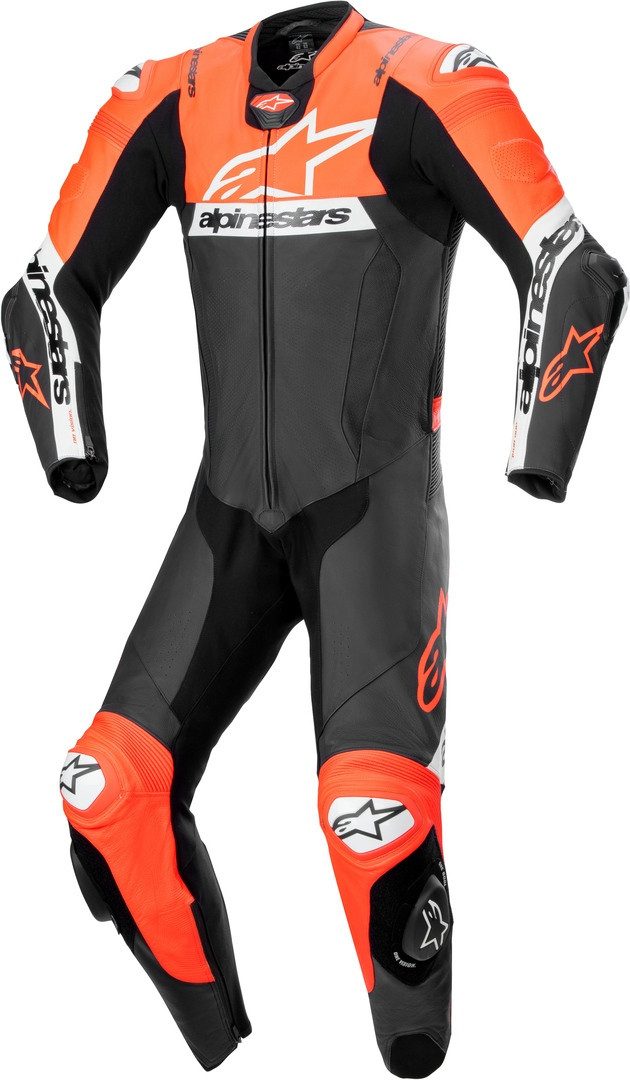 Motorradkombi Missile V2 Ward perforierte 1-Teiler Motorrad Lederkombi