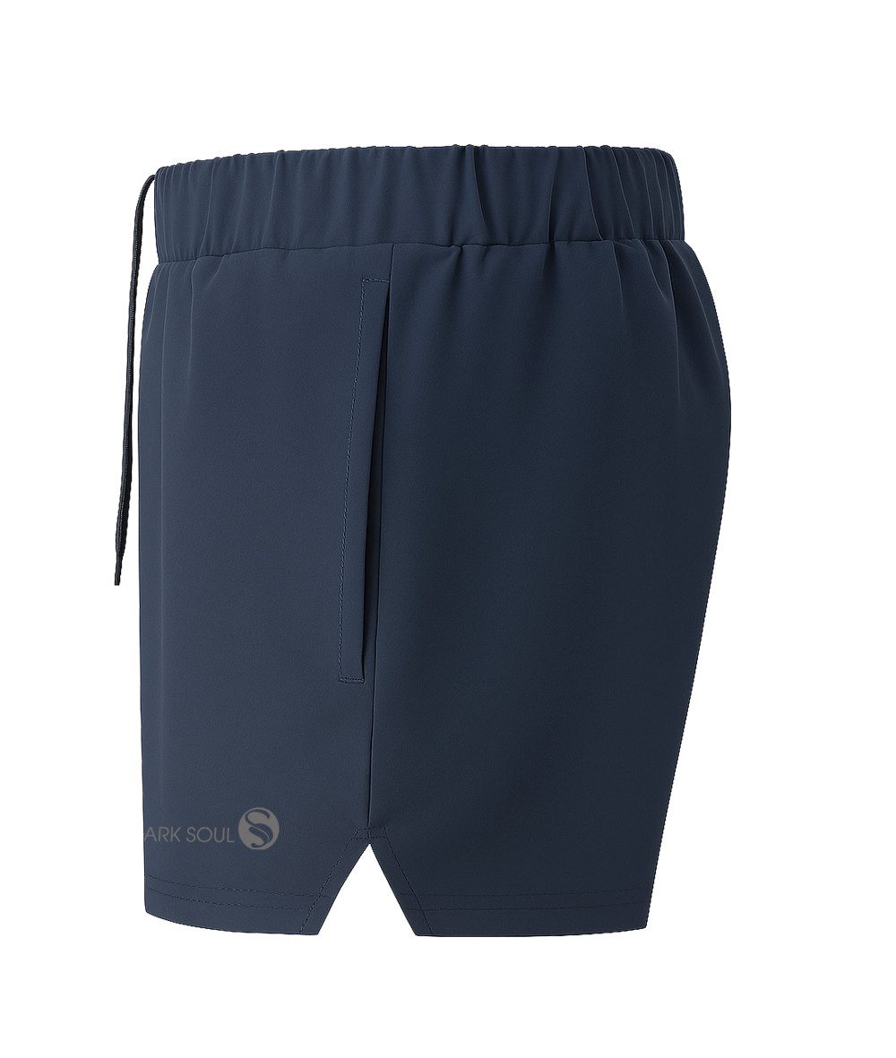 Stark Soul® Laufshorts Leichte Laufhose Herren mit Innenslip & Taschen integrierter Innenslip aus atmungsaktivem Mesh