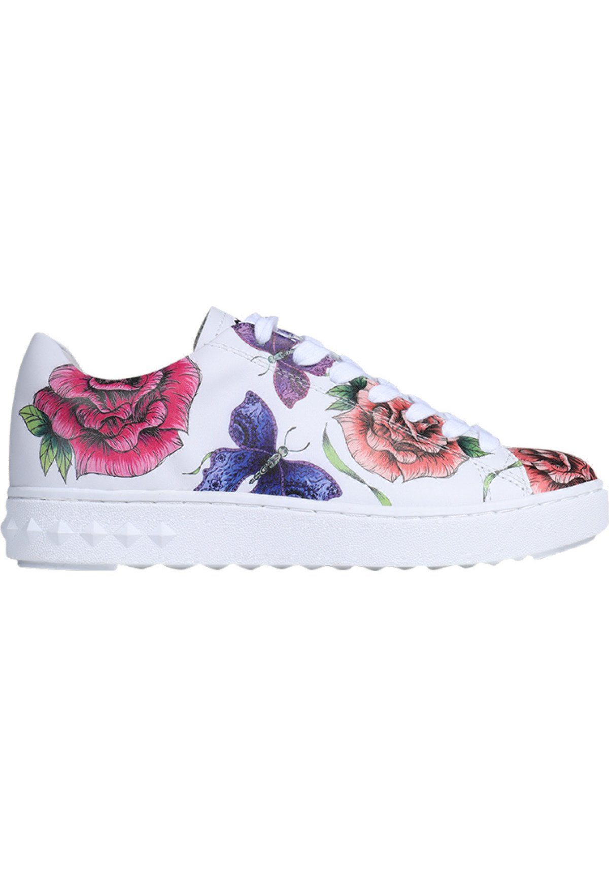 Ash ASH Sneaker Peace mit Blumenprint weiss Sneaker