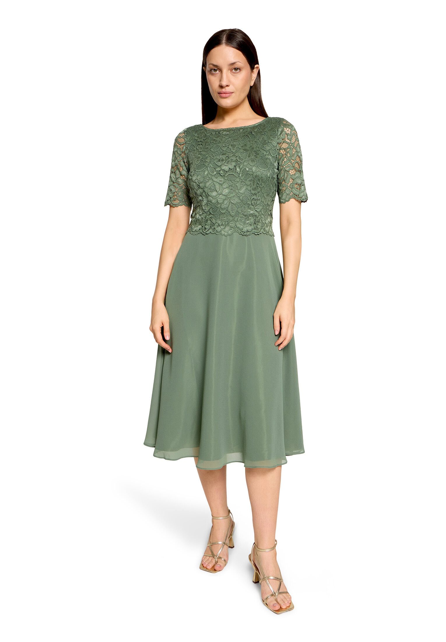Vera Mont Cocktailkleid Damen mit Spitze Spitze