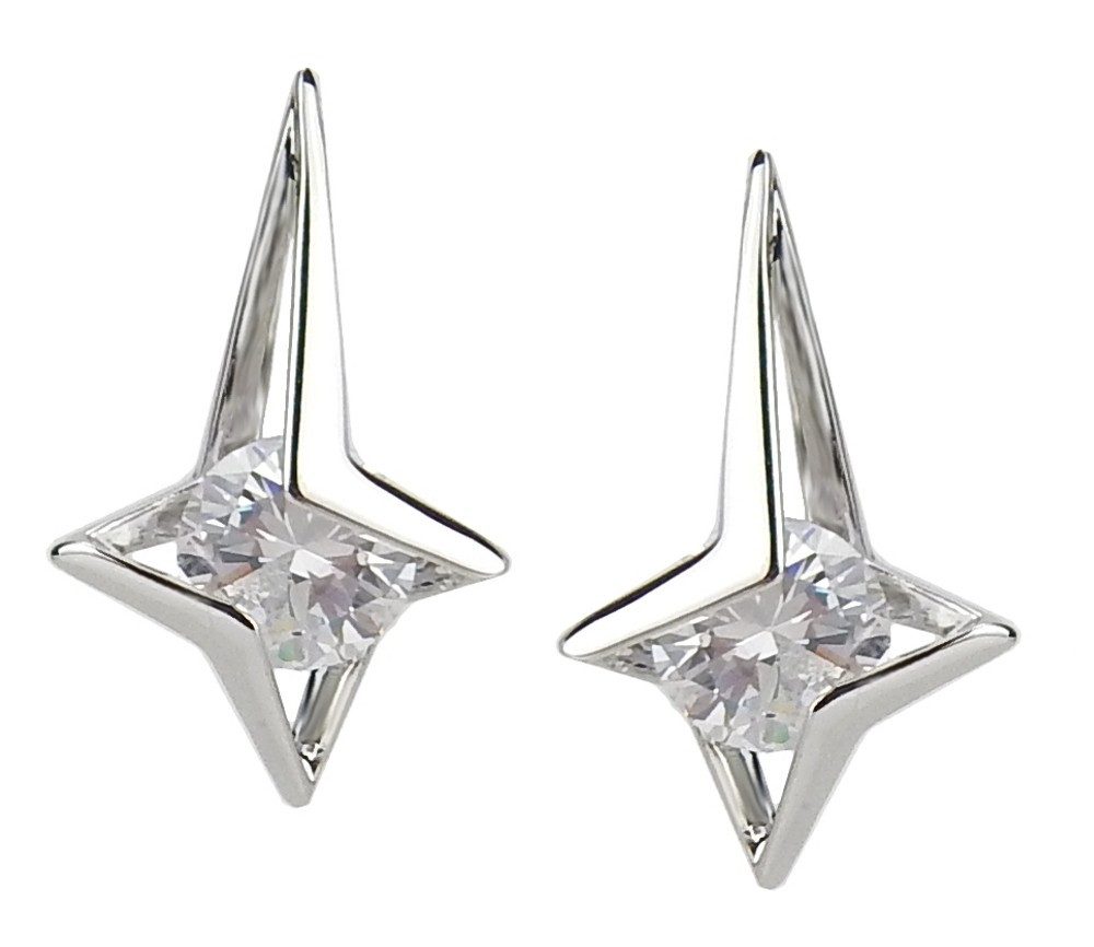 Ella Jonte Paar Ohrstecker, silber Stern Sternschnuppe im Geschenkkarton günstig online kaufen