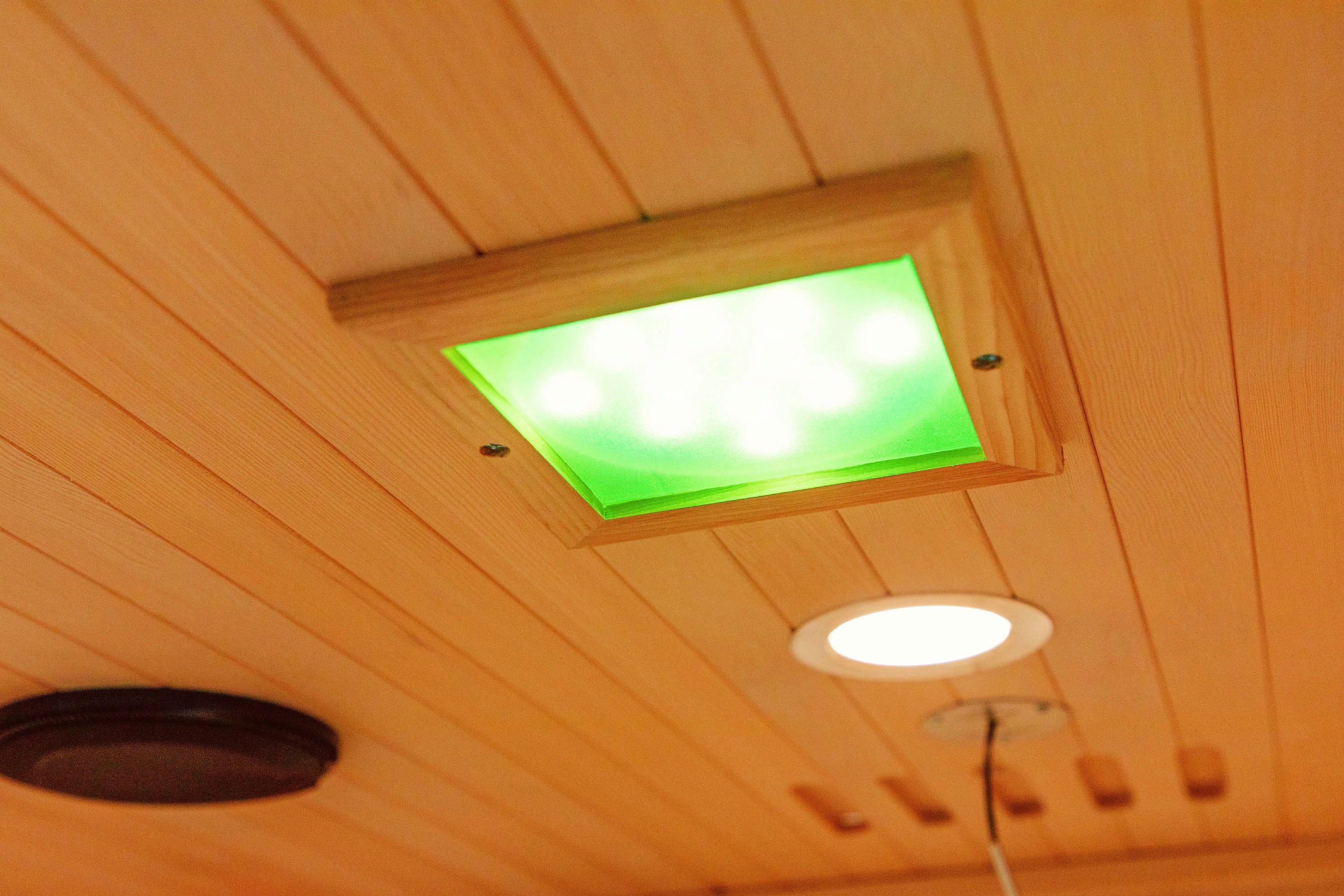 Sanotechnik Infrarotkabine »Twincombi« Sauna+Infrarot, BxTxH: 130 x 120 x 200 cm, LxBxH: 130x120x200cm
