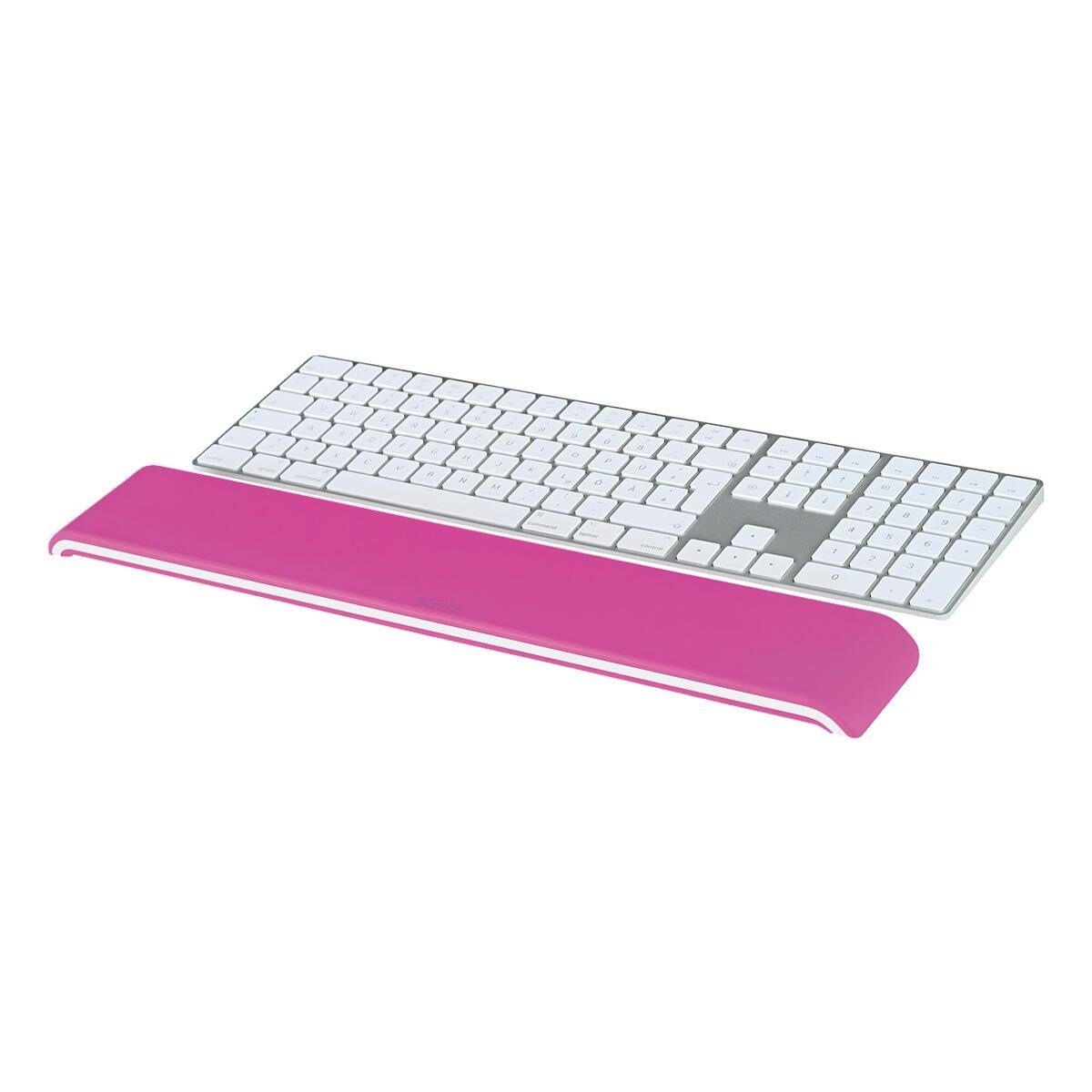 Schaumstofffüllung Ergo LEITZ mit Tastatur-Handballenauflage pink WOW,