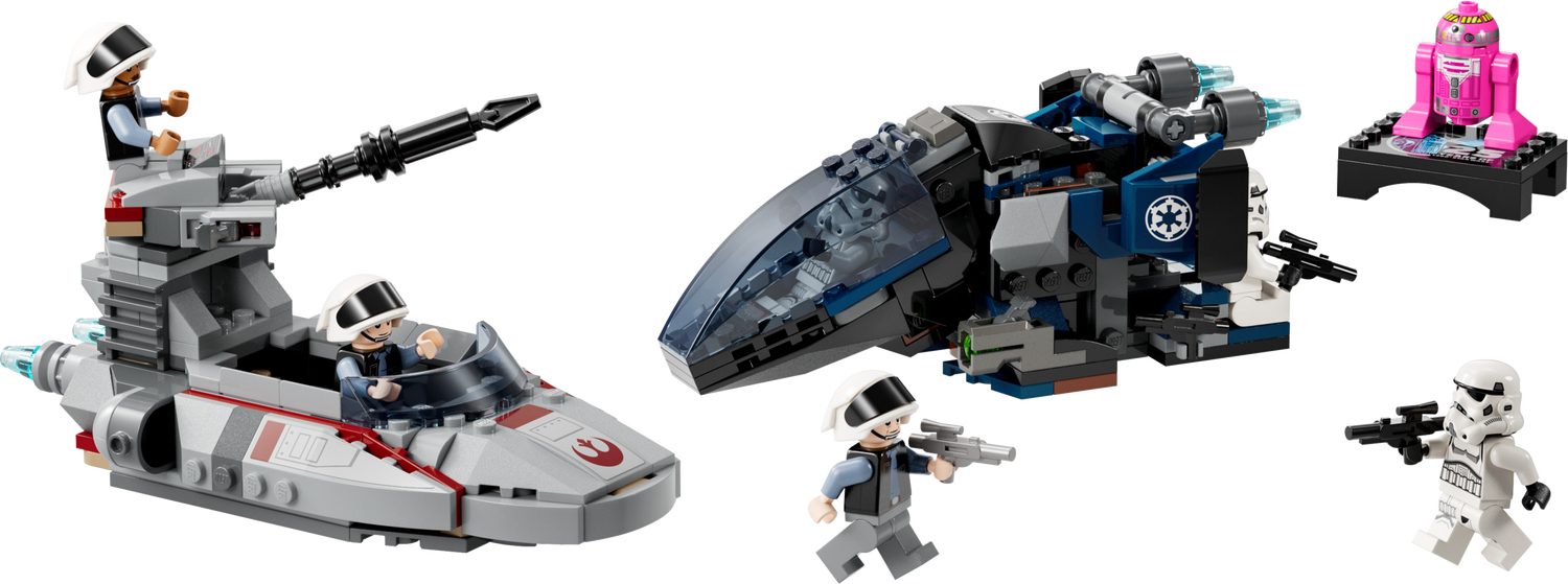 Star Wars 40755 Imperial Dropship vs. Rebel Scout Speeder Spielbausteine