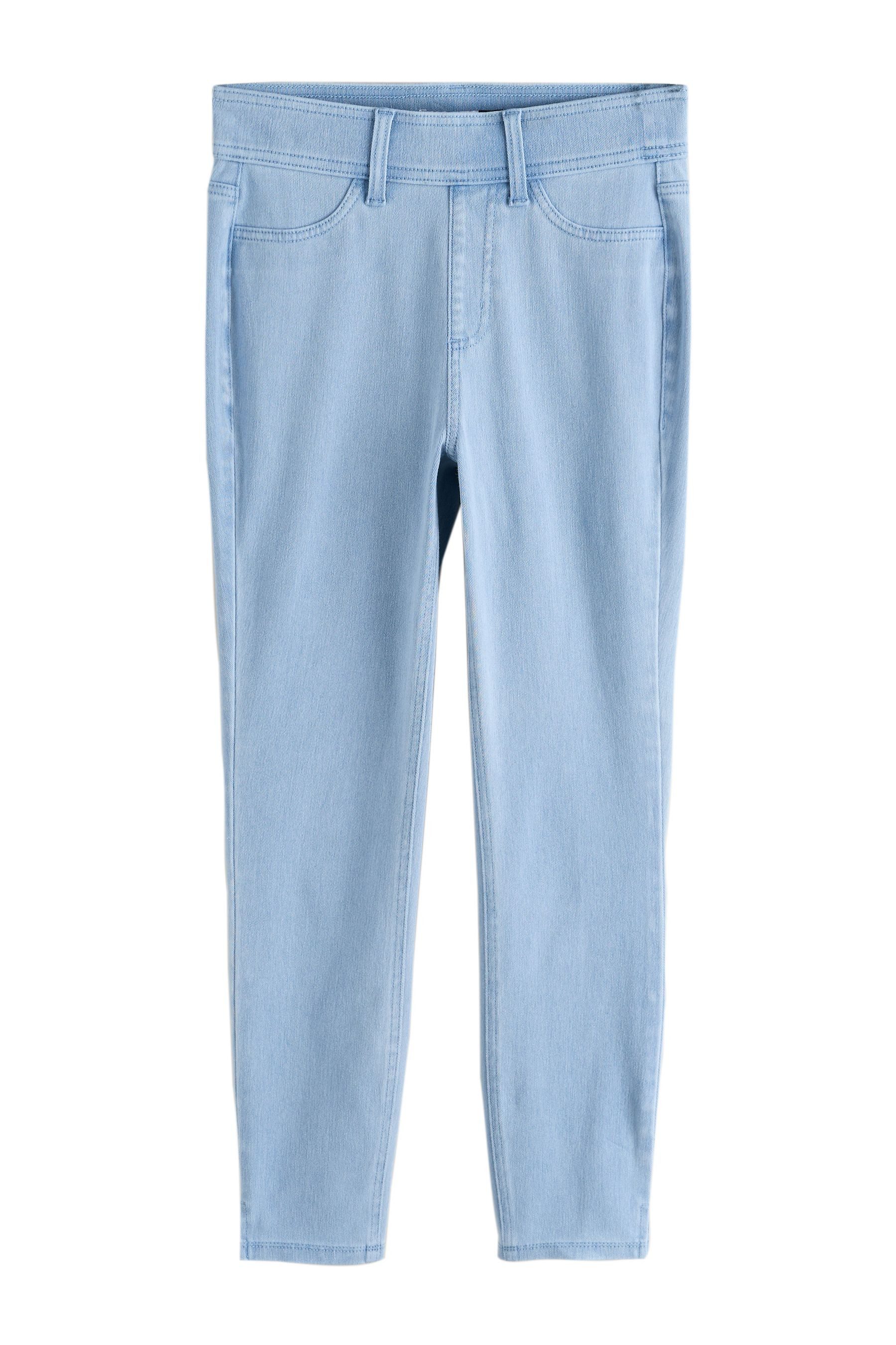 Next Caprileggings Verkürzte Leggings aus Jersey-Denim, 2er-Pack (2-tlg)