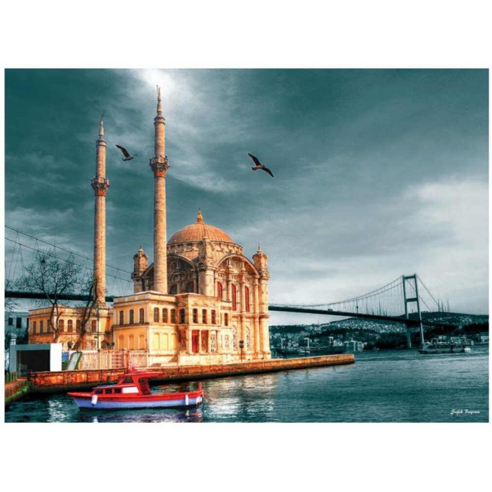 ANATOLIAN Puzzle ANATOLISCHES Puzzle Ortaköy Moschee, Istanbul 1000 Teile, Puzzleteile