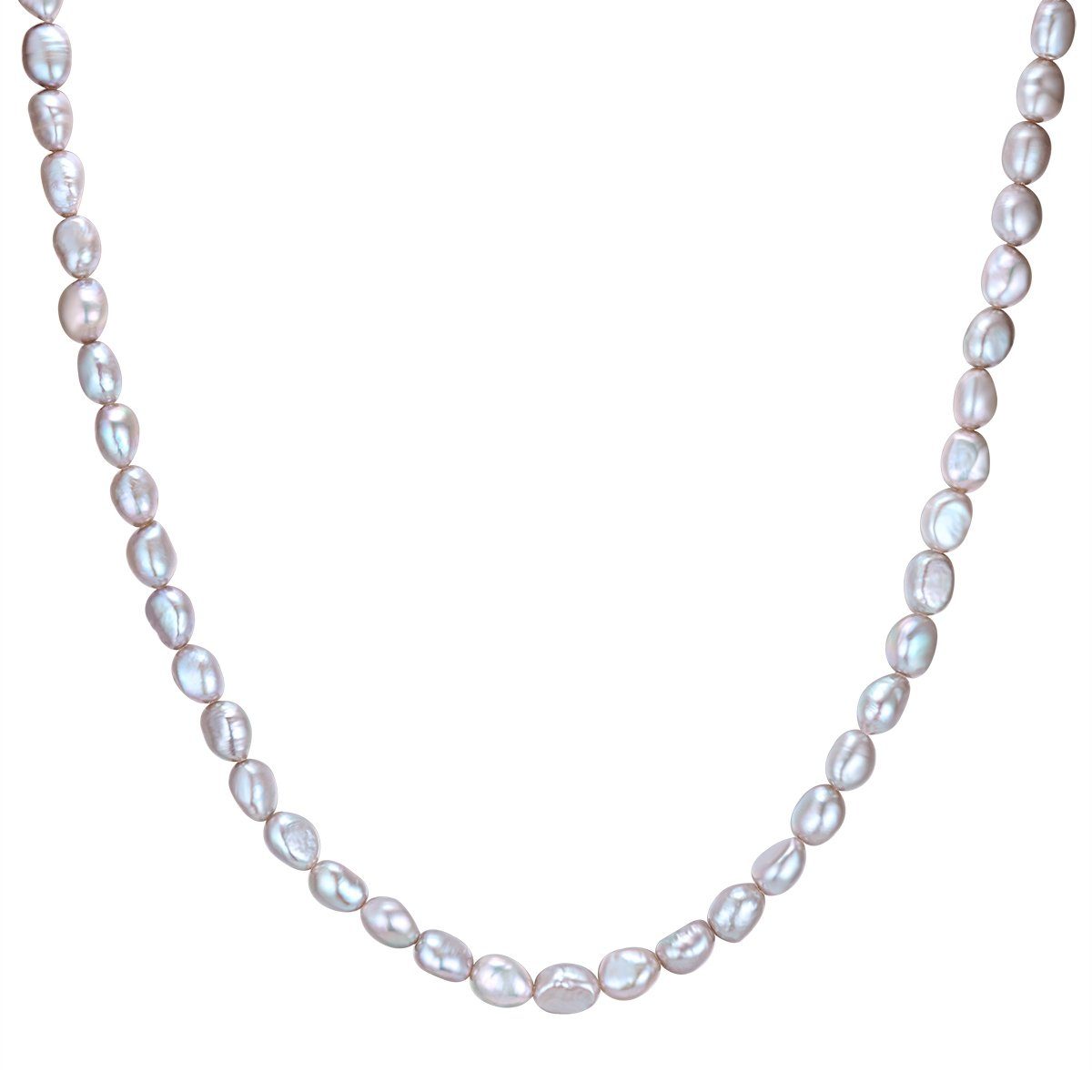 Valero Pearls Perlenkette silber, mit Süßwasser-Zuchtperle günstig online kaufen