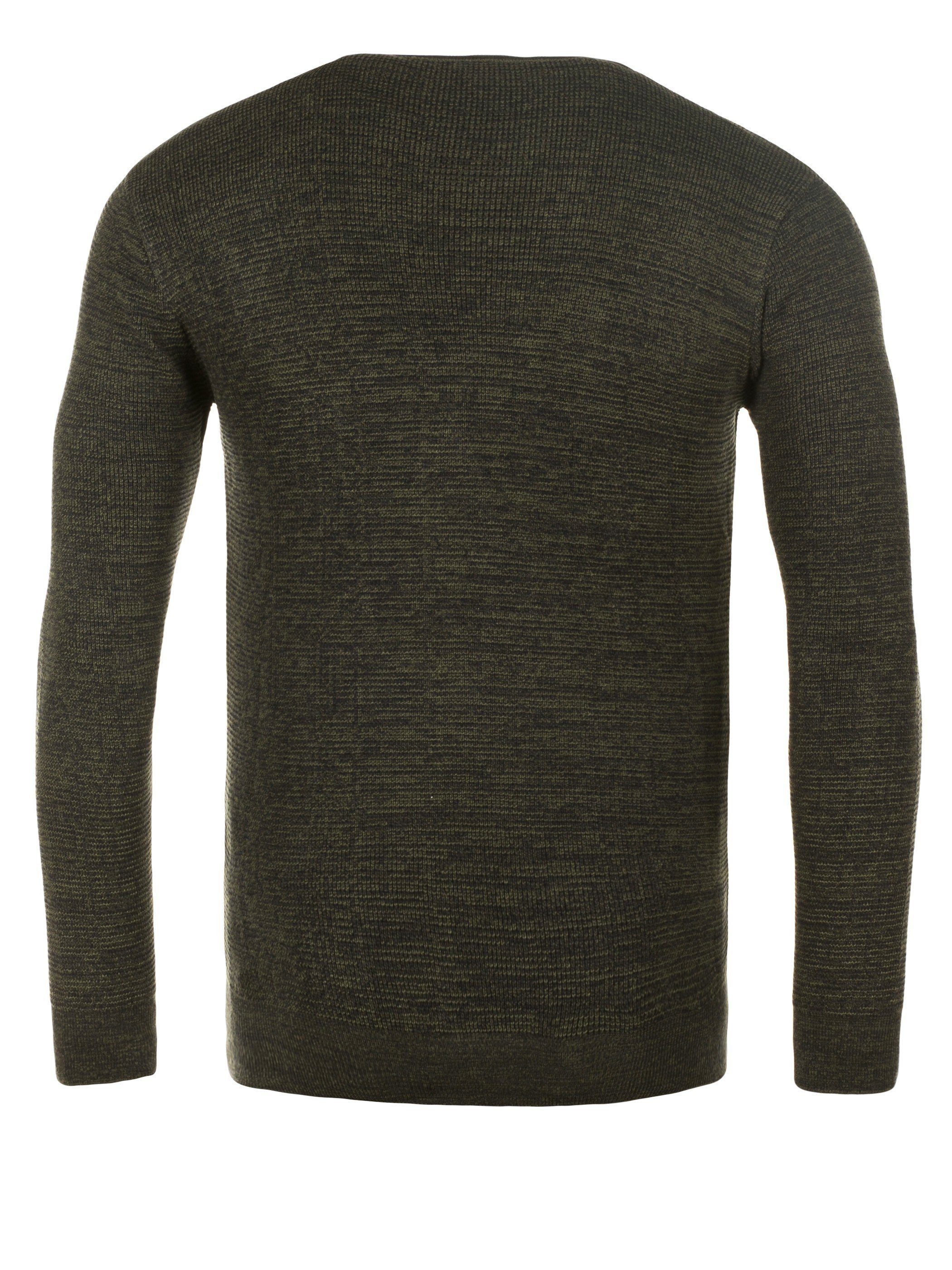 WOTEGA Strickfleece-Pullover WOTEGA - Structured Mouline Crew Neck günstig online kaufen