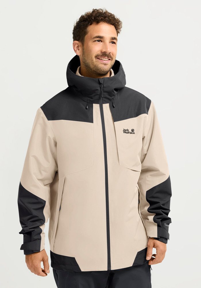 Jack Wolfskin Funktionsjacke FLEXTRAIL 2L JKT M Wasserdicht, atmungsaktiv, Übergangsjacke