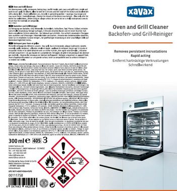 Xavax Backofen- und Grill-Reiniger Grillreiniger (300 ml, Haushaltsreiniger)