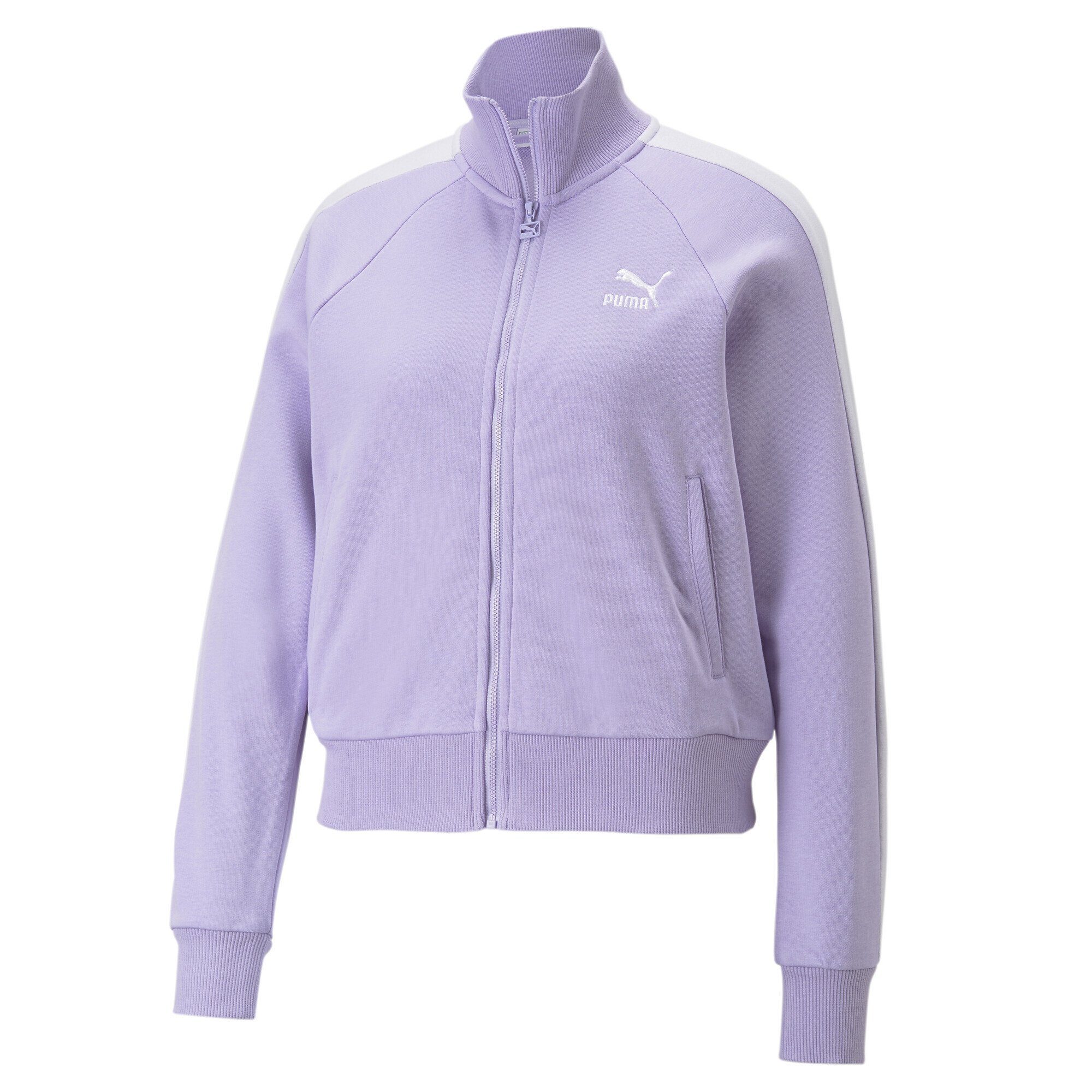 Violet Trainingsjacke T7 Trainingsjacke PUMA Iconic Purple Vivid Damen