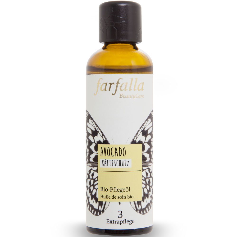 Farfalla Essentials AG Körperöl Avocado Bio-Pflegeöl, 75 ml