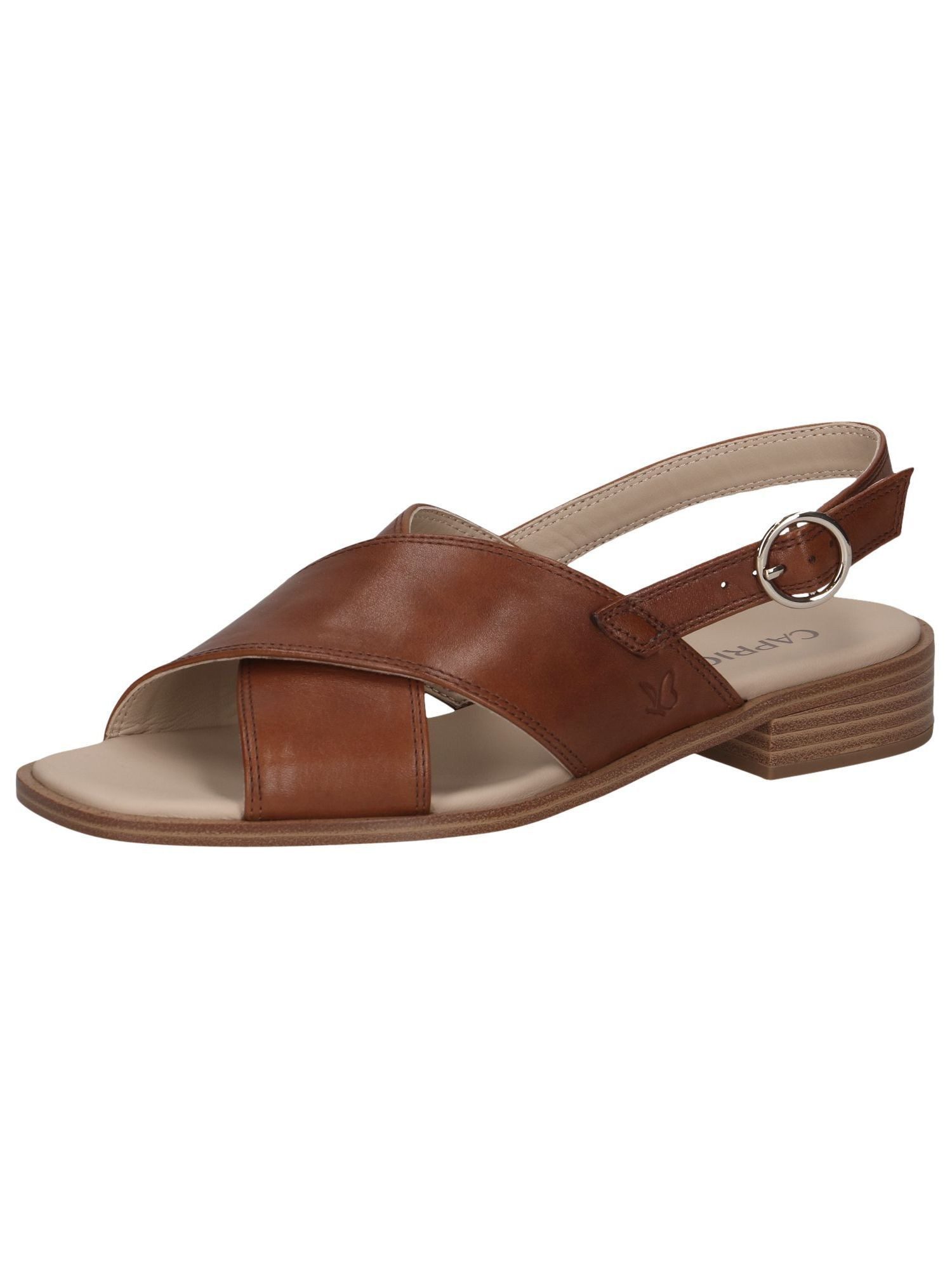 CAP Memotion aus Leder Blockabsatz 9-28203-44 Sandalette
