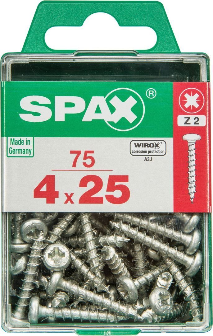 TX Holzbauschraube Spax SPAX mm 20 Universalschrauben x - 75 4.0 25