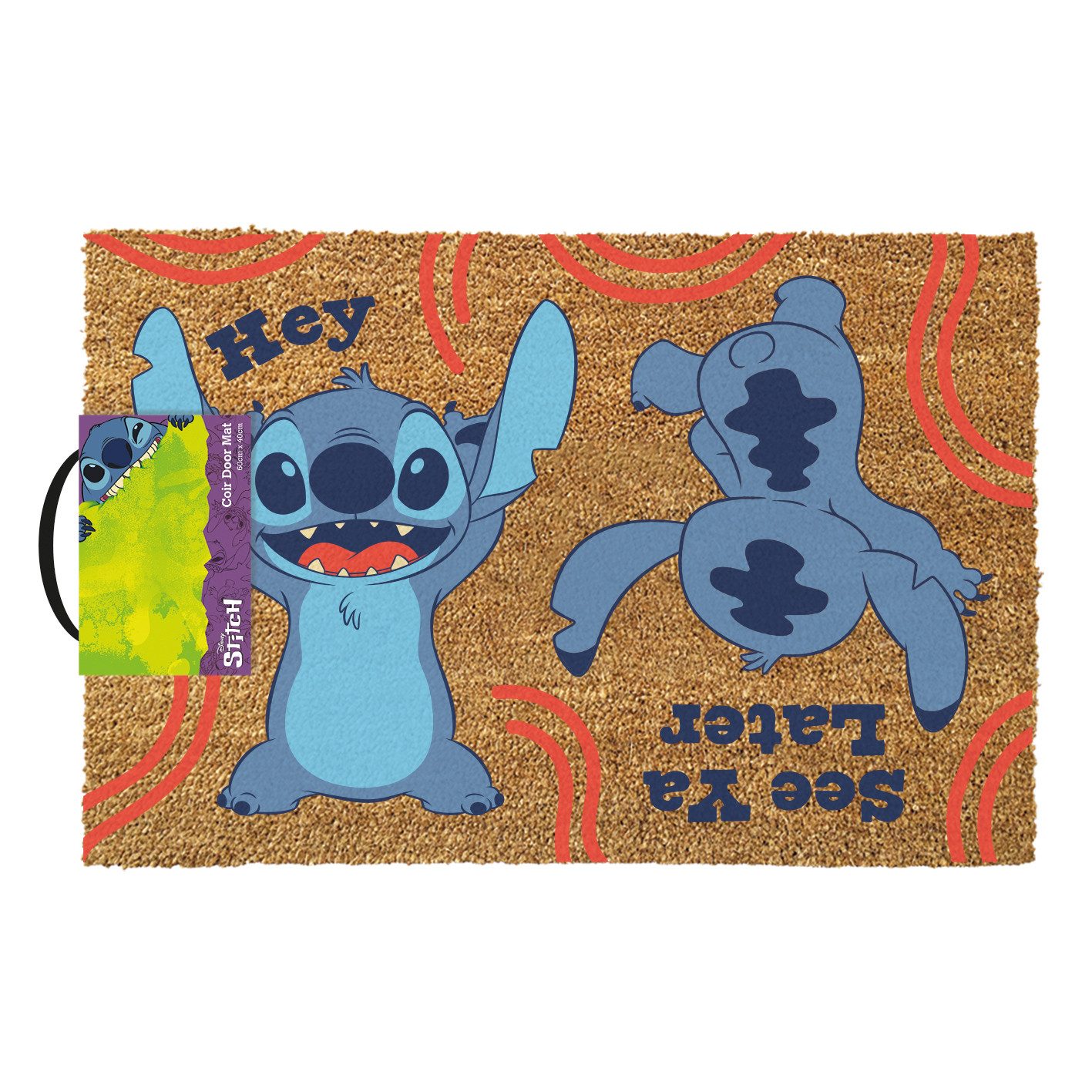 PYRAMID Fußmatte Lilo & Stitch Fußmatte Hey See Ya Later