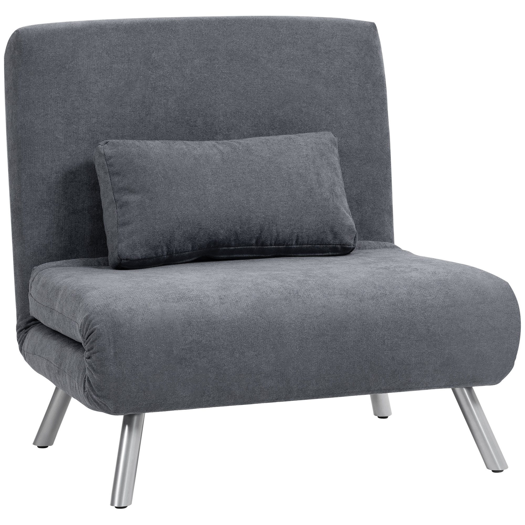 HOMCOM Schlafsofa mit verstellbarer Rückenlehne, abnehmbar günstig online kaufen