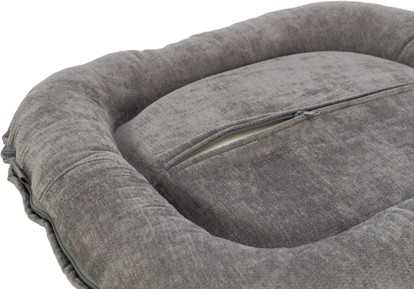 TRIXIE Tierkissen Vital Kissen Lennox - grau - 90 × 70 cm