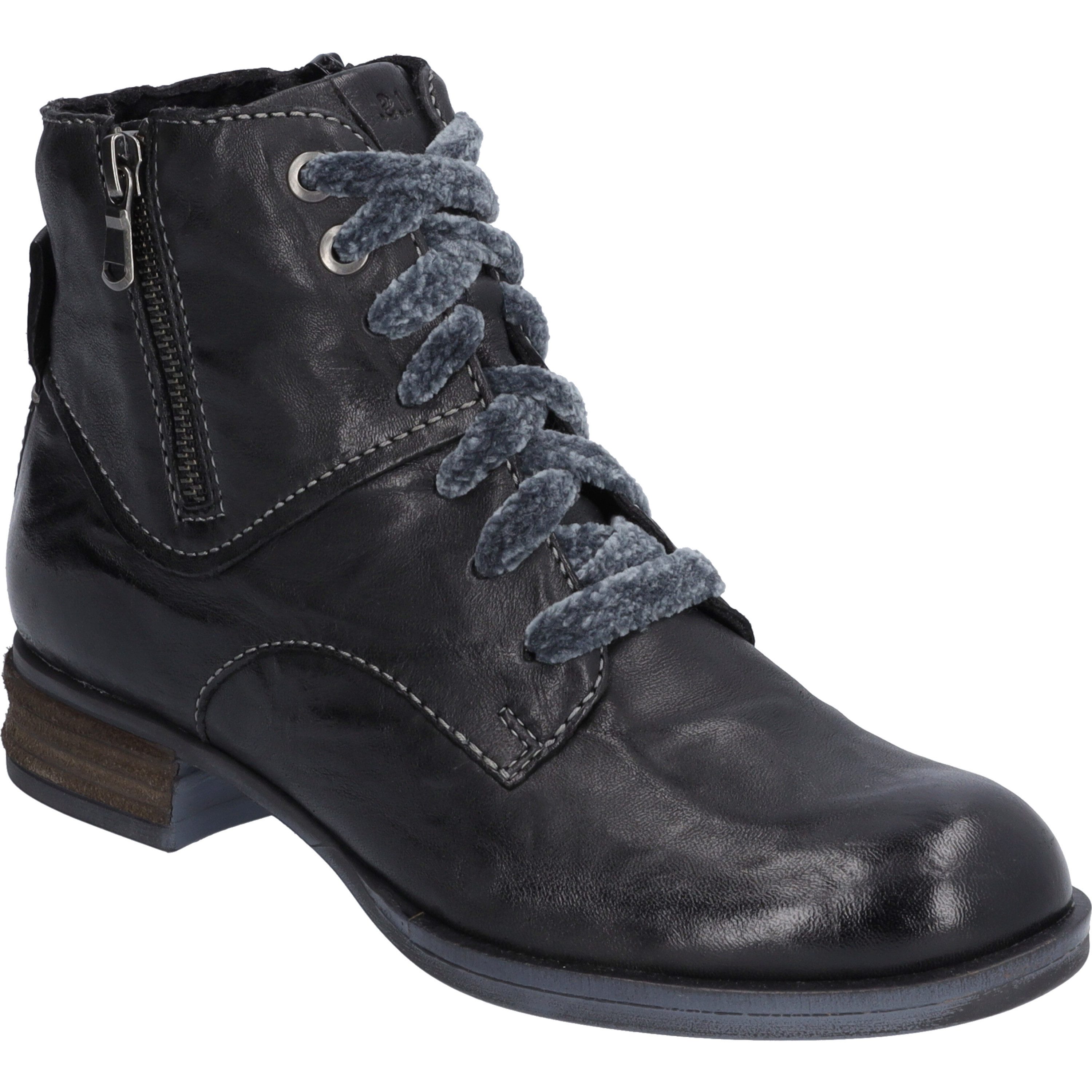 Josef Seibel Sanja 11,schwarz Stiefelette