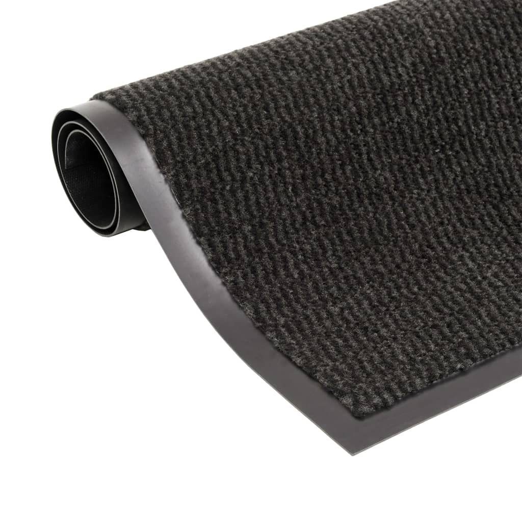 Schmutzfangmatten 2 Stk. Rechteckig Getuftet 40x60 Cm Schwarz günstig online kaufen